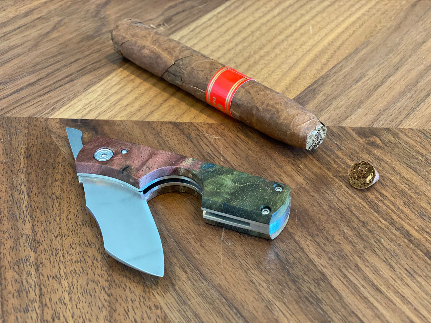 Tiger Cut - Handmade Folding Knife