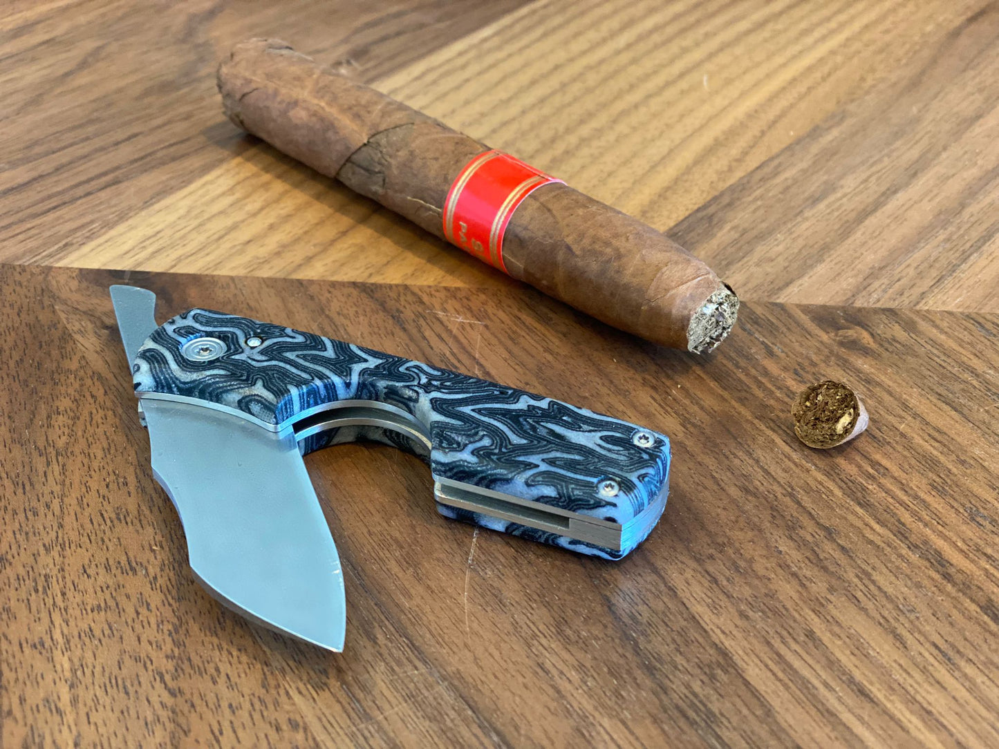 Tiger Cut - Handmade Folding Knife