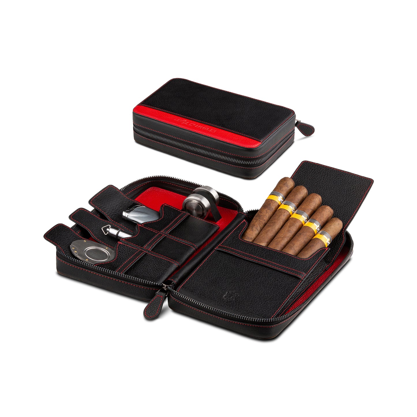 Crown & Tiger Cigar Case