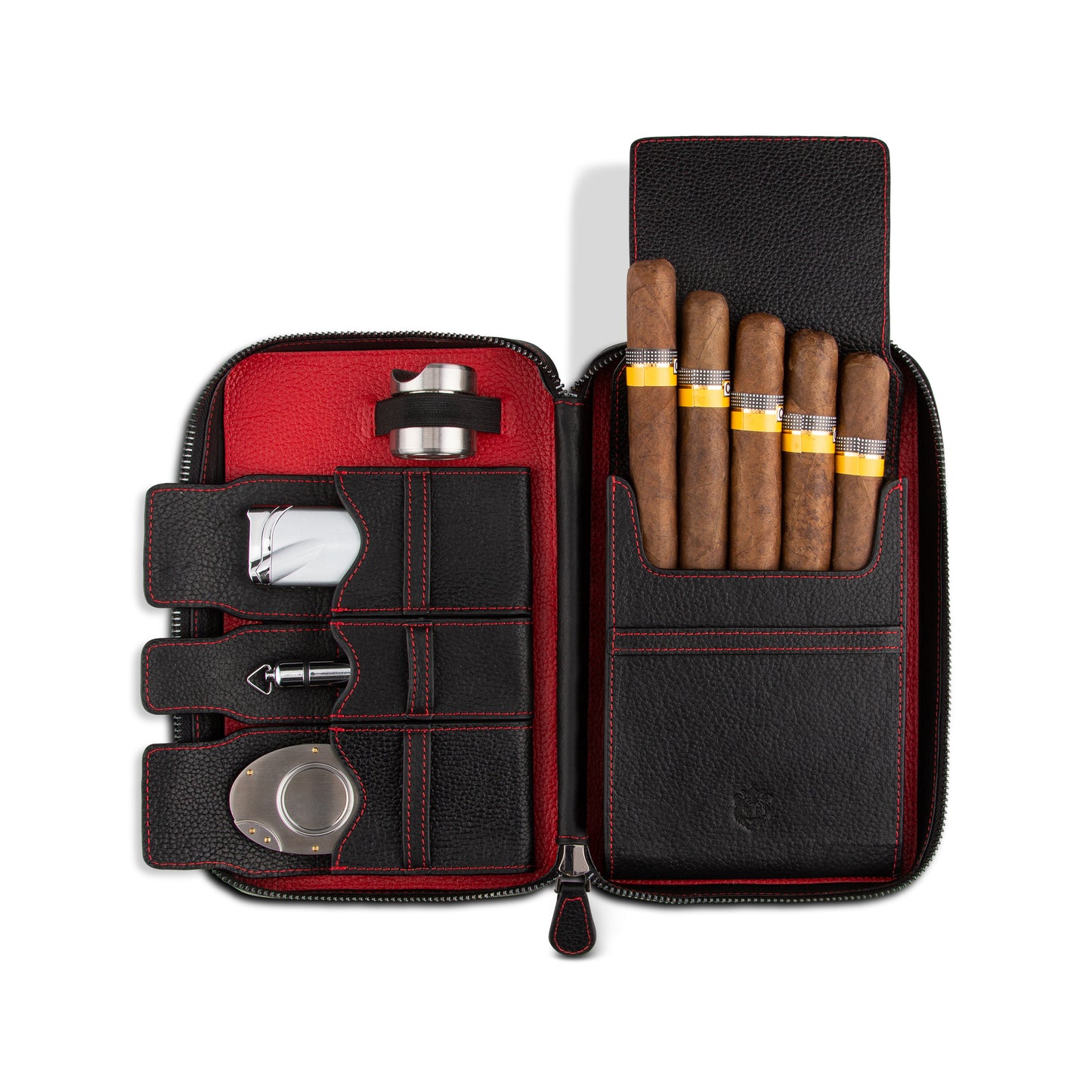 Crown & Tiger Cigar Case