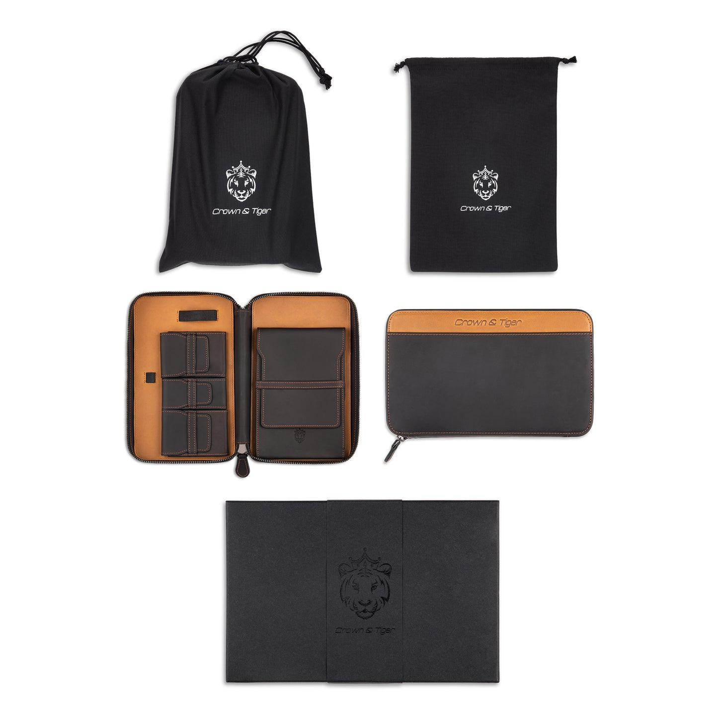 Crown & Tiger Cigar Case