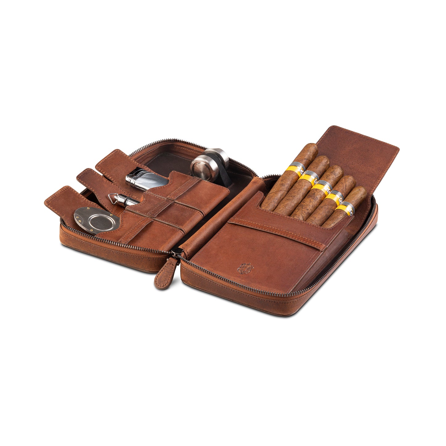 Crown & Tiger Cigar Case