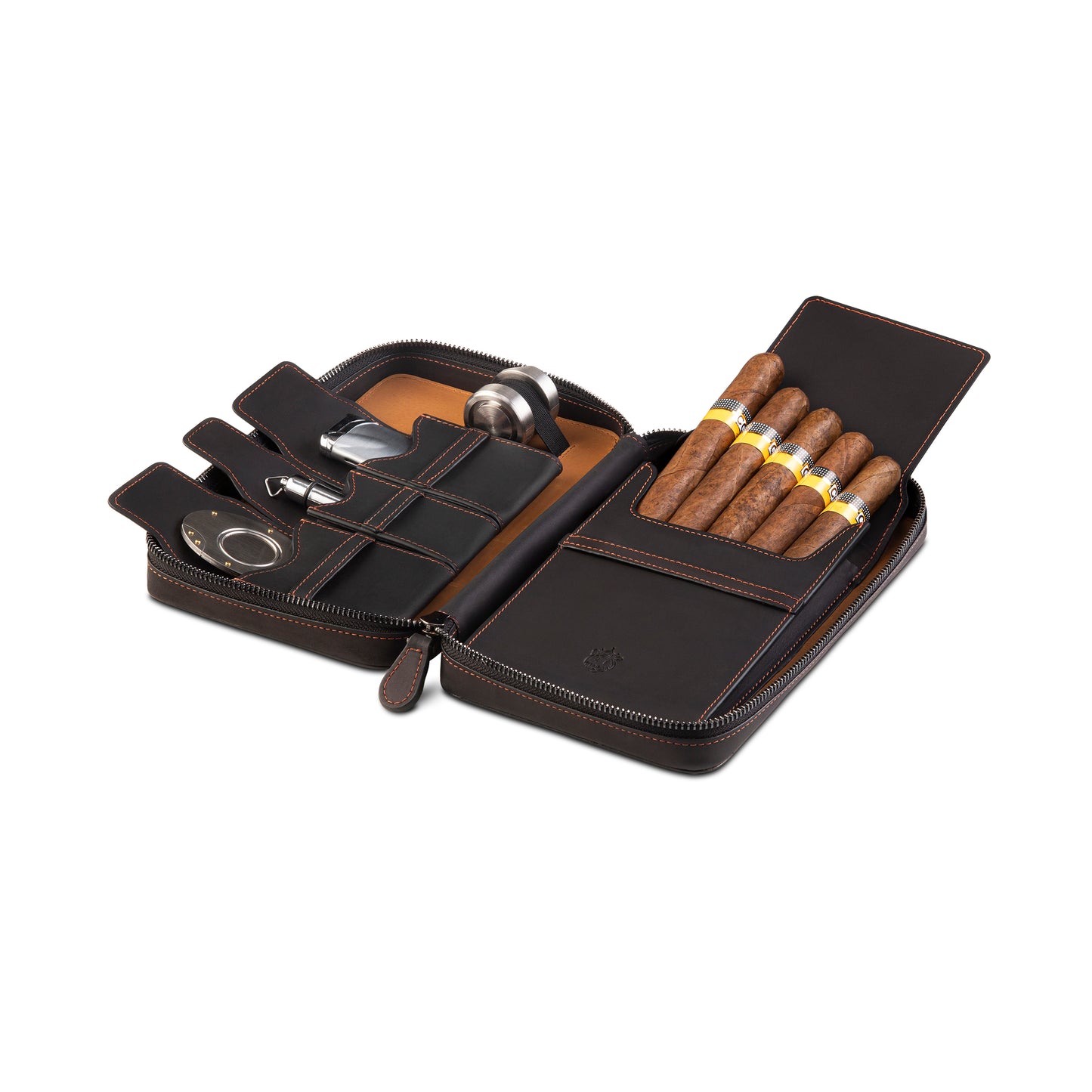 Crown & Tiger Cigar Case