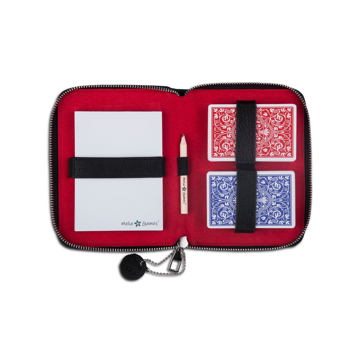Playing Cards Set Deluxe - Designer Edition - Black/Red
