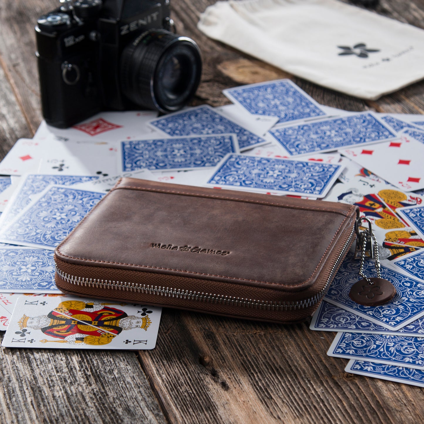 Playing Cards Set Deluxe - Vintage Edition - Tobacco
