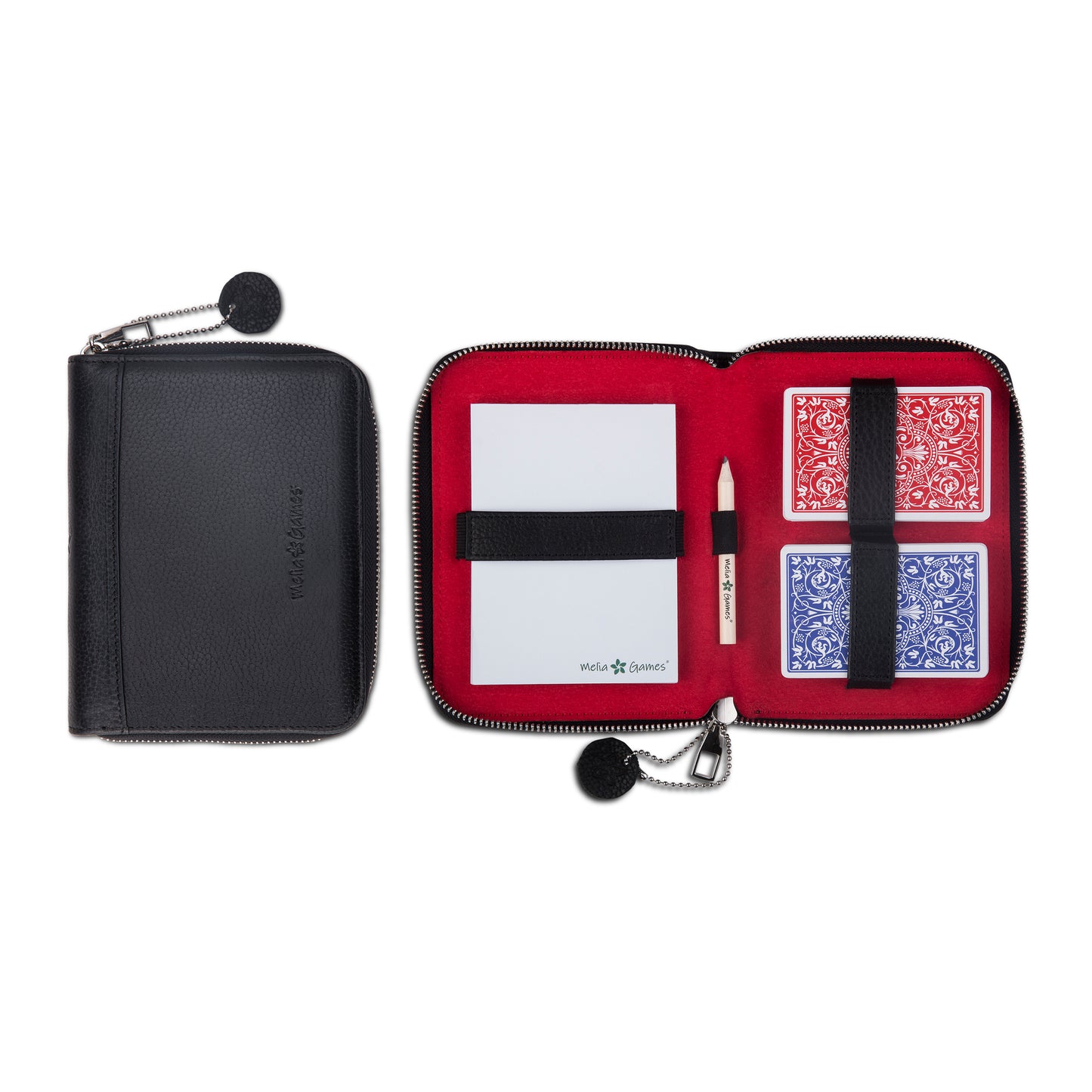 Playing Cards Set Deluxe - Designer Edition - Black/Red
