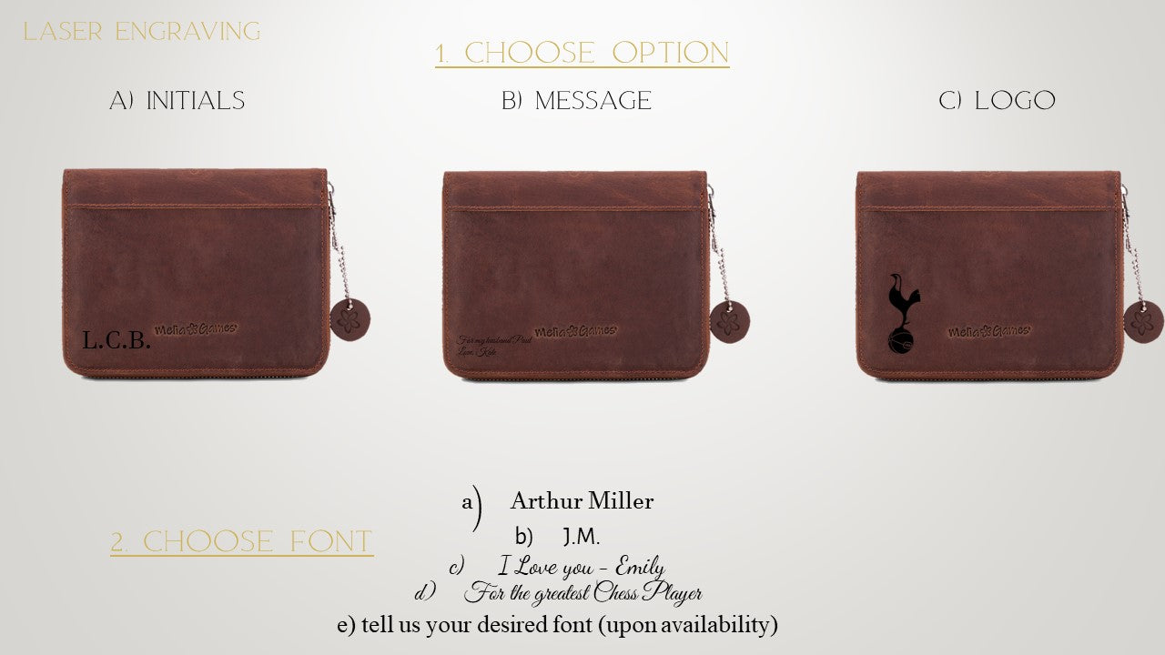 Playing Cards Set Deluxe - Classic Brown