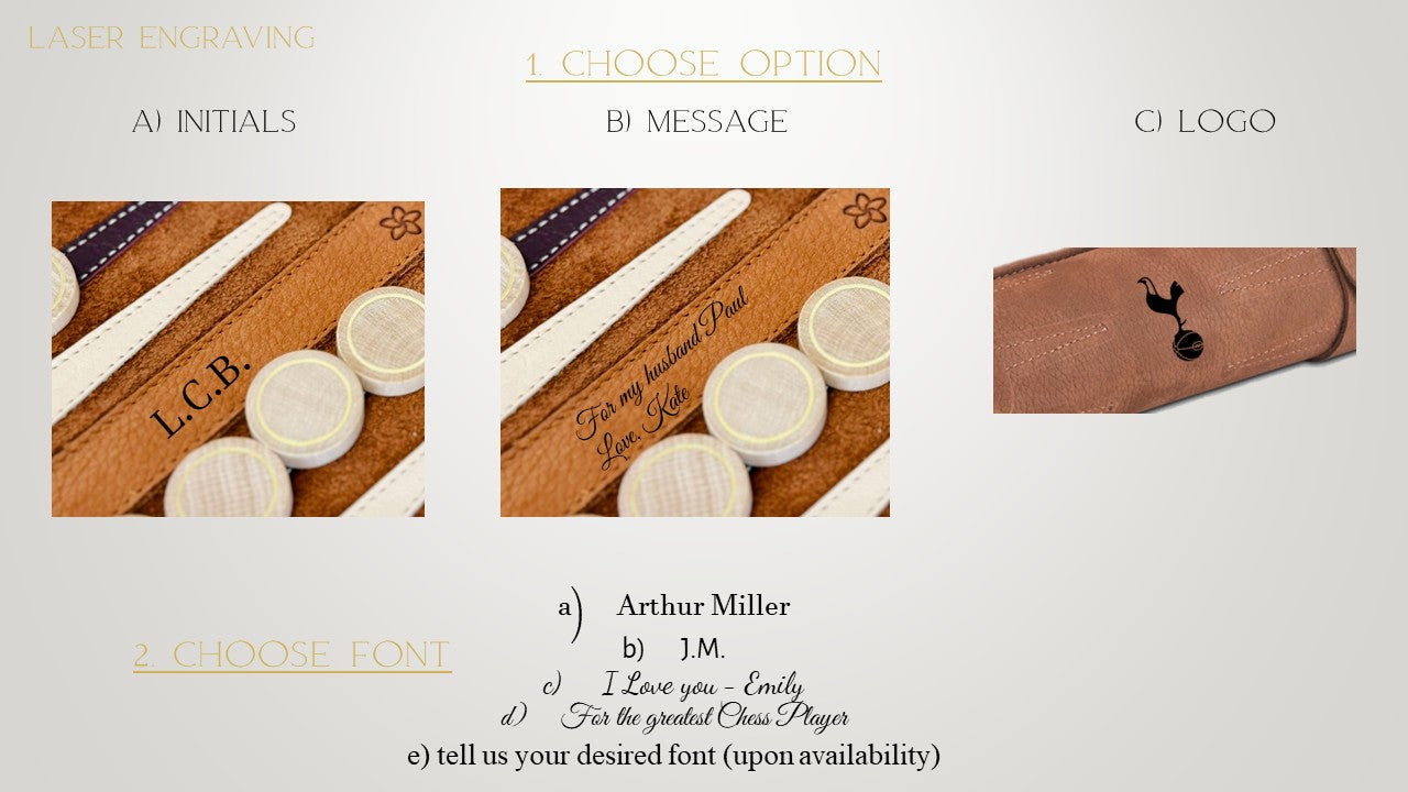 Eintracht Frankfurt x MELIA Games Roll Up Backgammon Set - Classic Edition