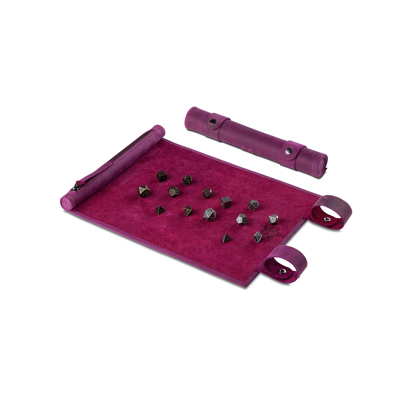 Roll Up RPG Dice Mat - Purple