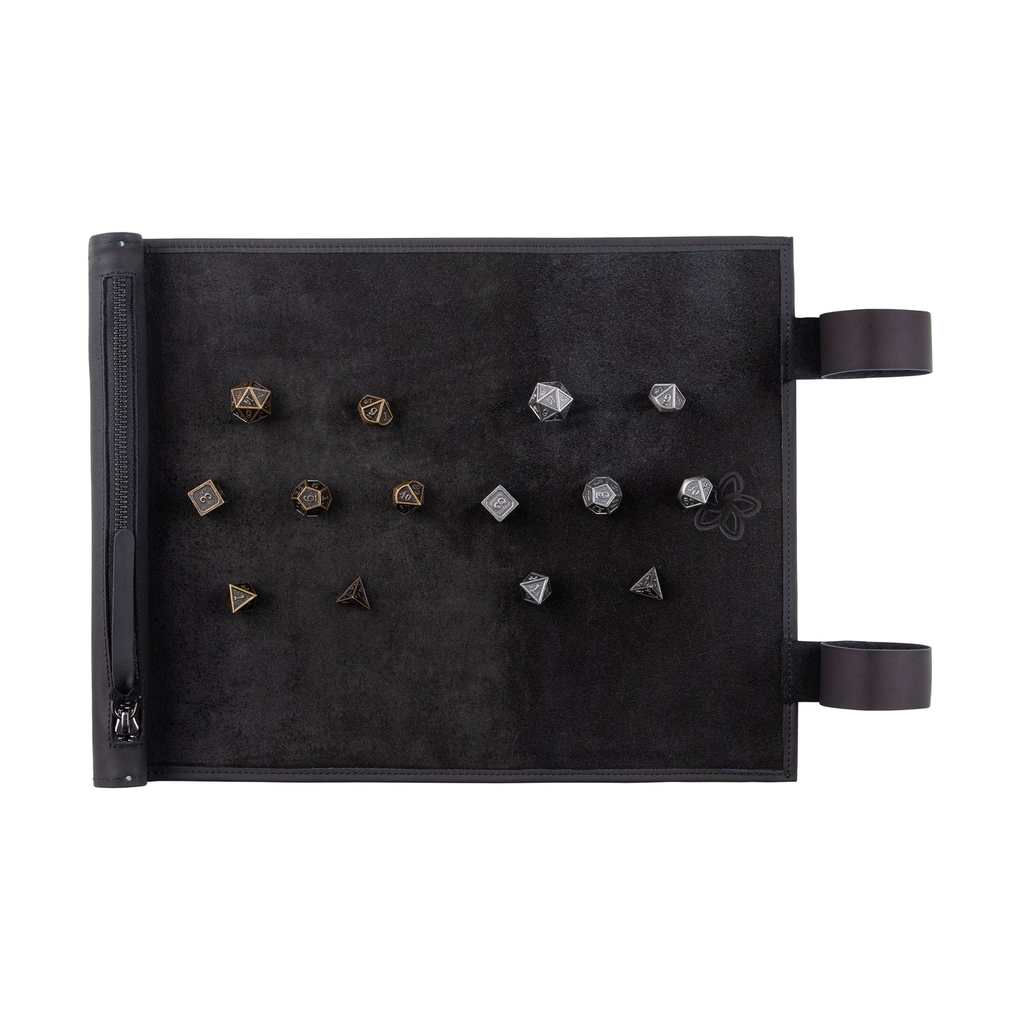 Roll Up RPG Dice Mat - Black