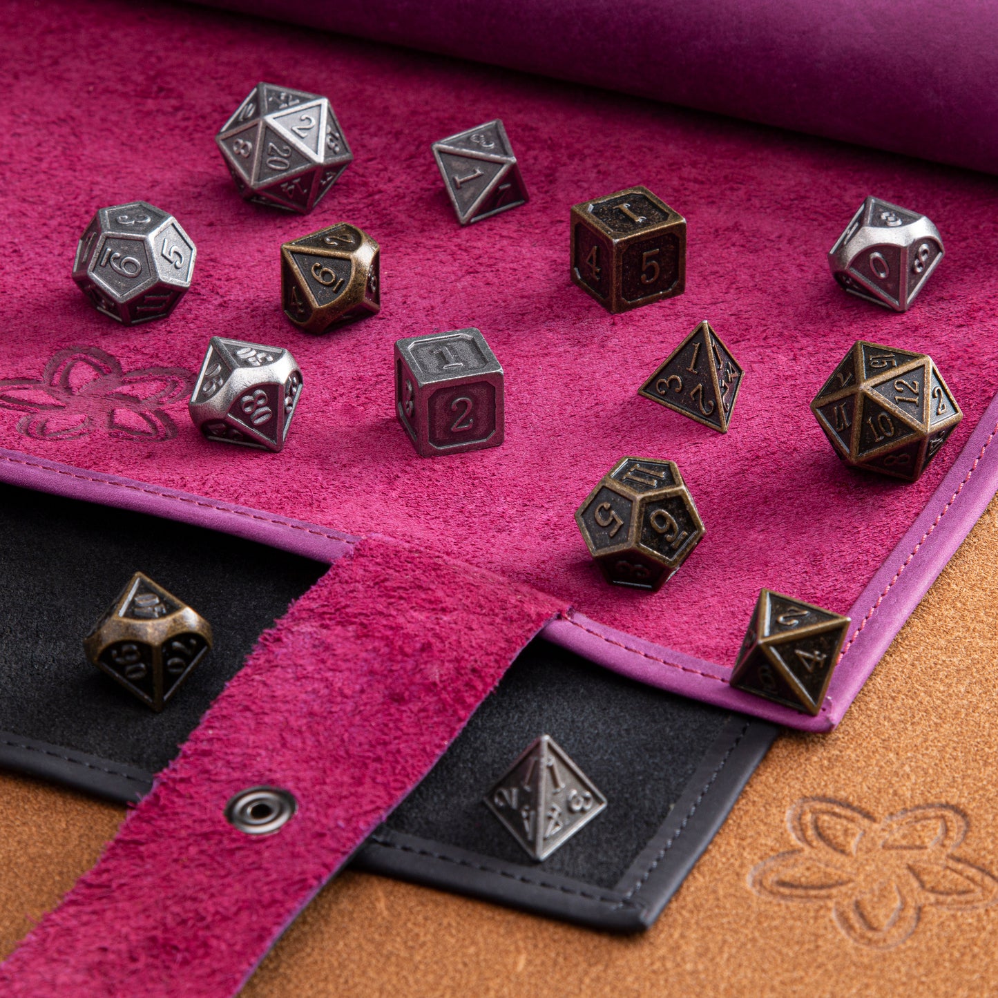 Roll Up RPG Dice Mat - Purple