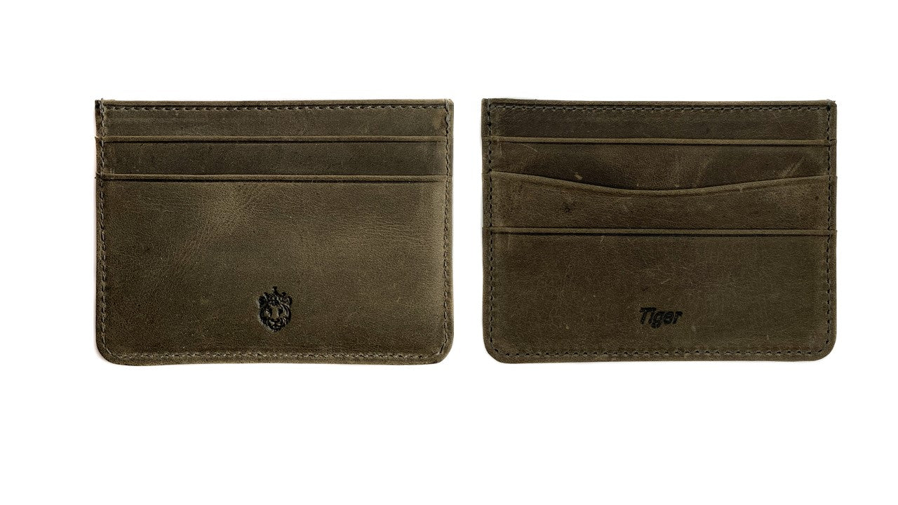 Crown & Tiger Slim Credit Card Holder
