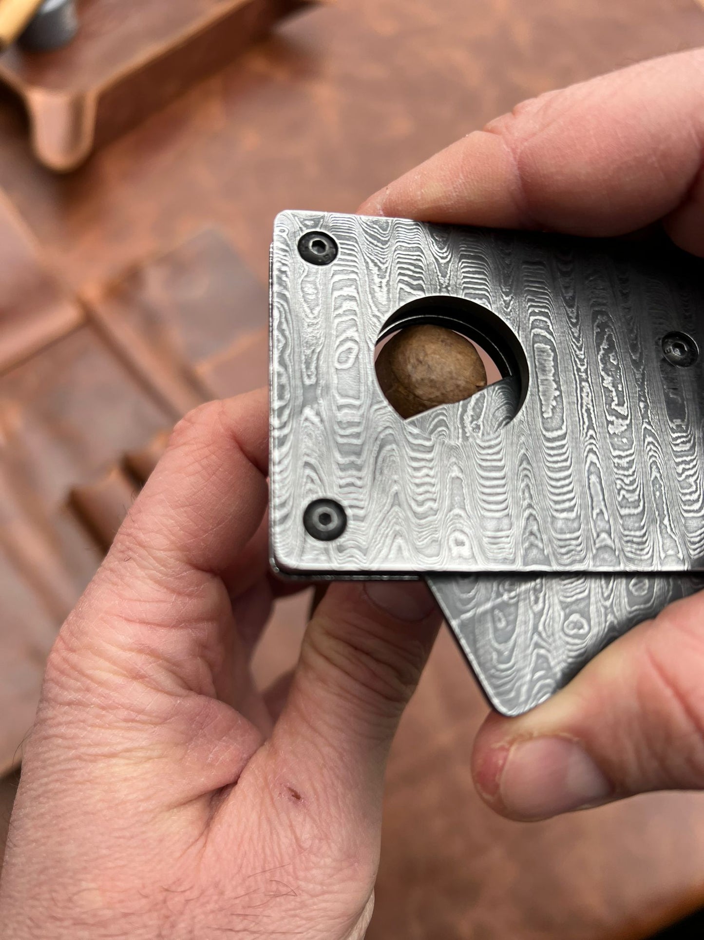 The Square - Handmade Cigar Cutter