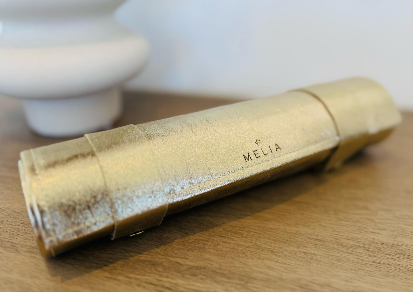 Roll Up Magnetic Leather Chess Set - Limited Edition "Cleopatra"