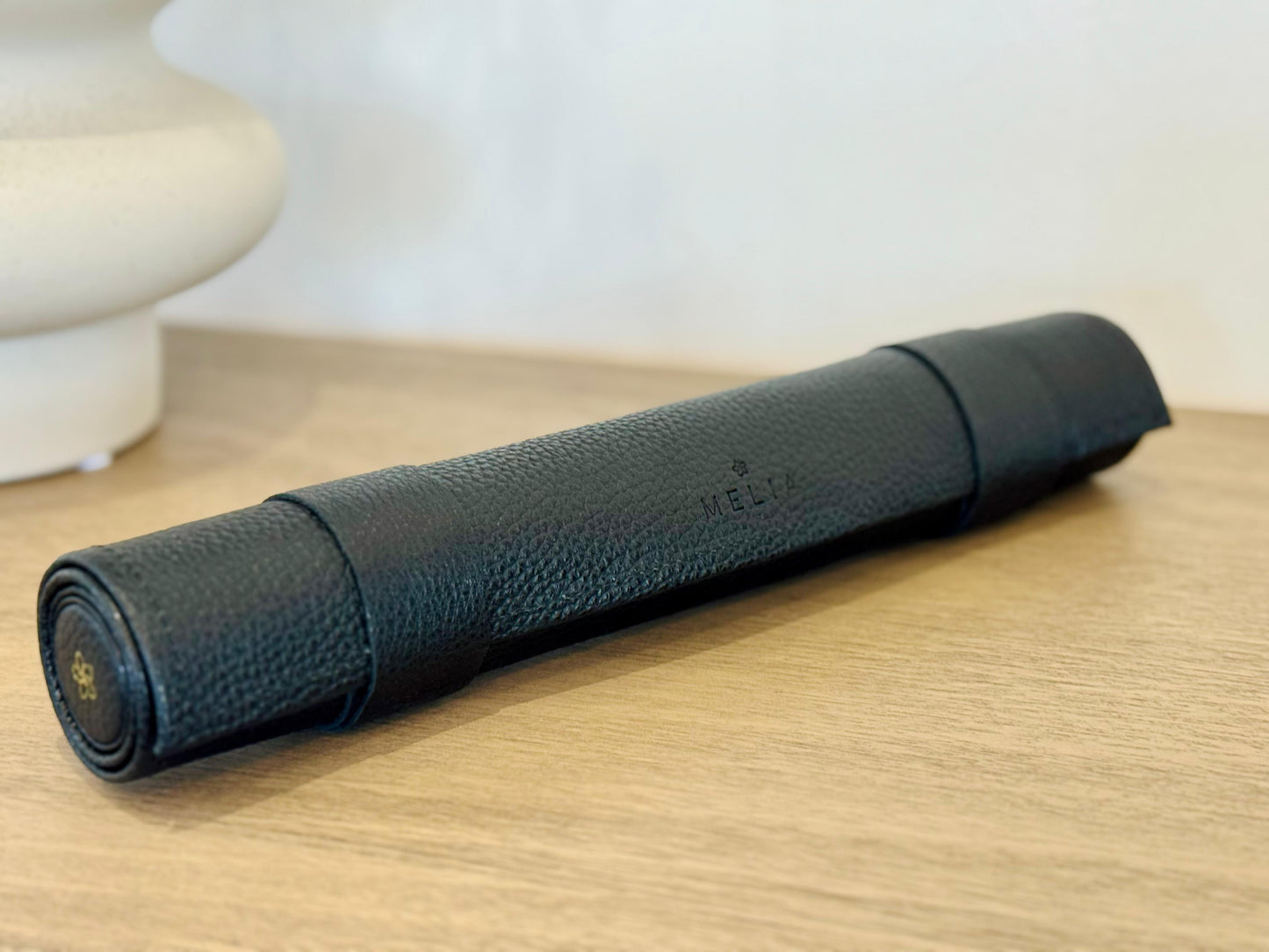 Ludo Set - Roll-up Leather Board