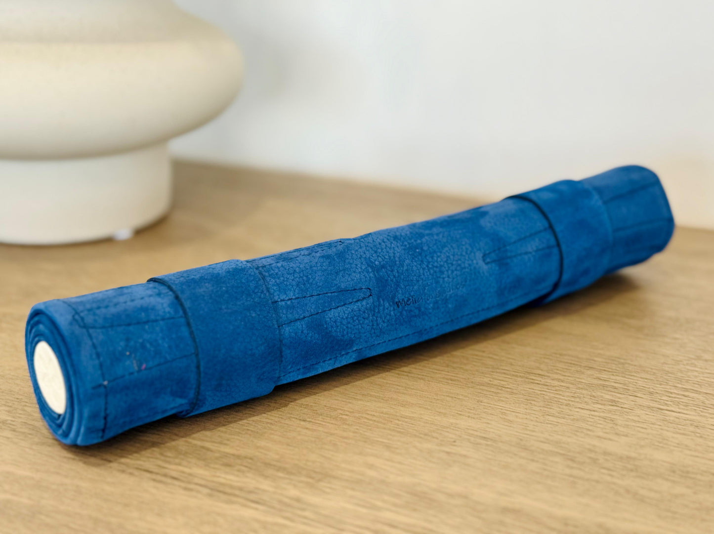 Roll up Leather Backgammon Set - Les Bleus