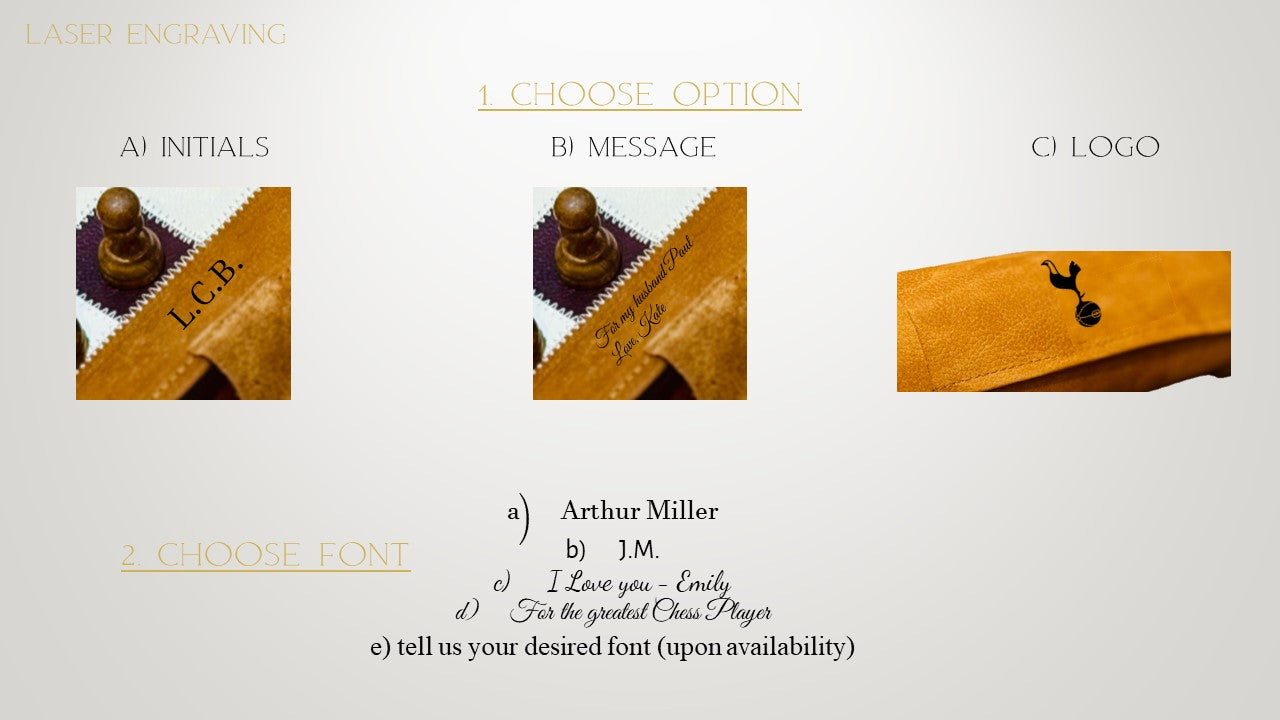 Roll Up Magnetic Leather Chess Set - Whiskey