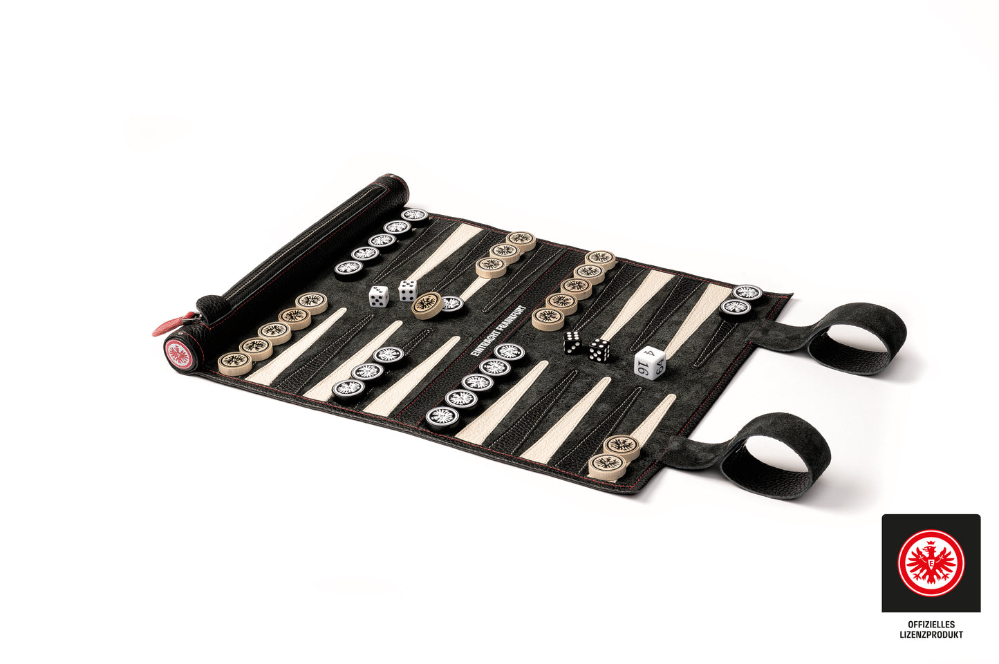 Eintracht Frankfurt x MELIA Games Roll Up Backgammon Set - SGE Edition