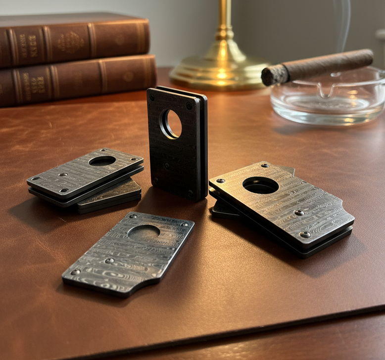 The Square - Handmade Cigar Cutter