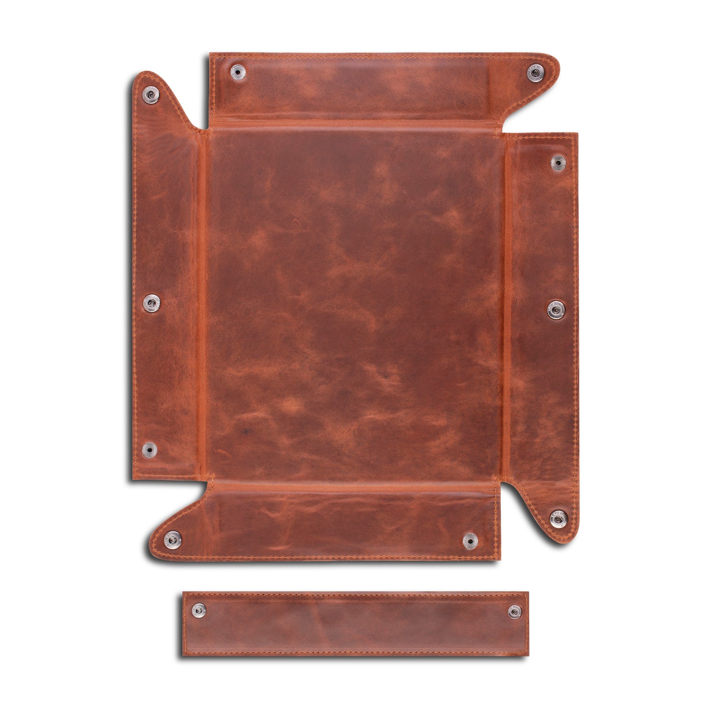 Full Leather Tray - Large Deluxe