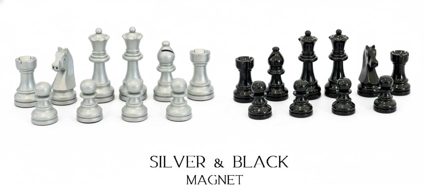 Chess Pieces - Handmade Wooden Set