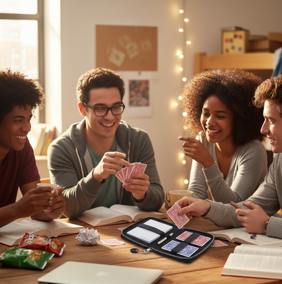 Playing Cards Set Deluxe - All Black
