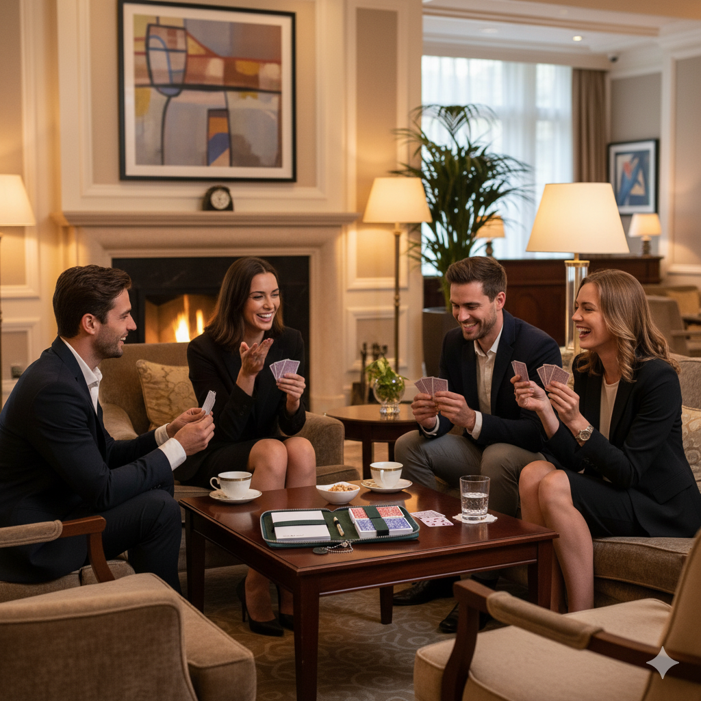 Playing Cards Set Deluxe - Emerald